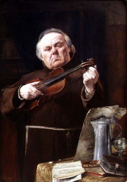 Yanlış Bir Dize (tuval üzerine yağlı boya) by Christian Maximillian Baer