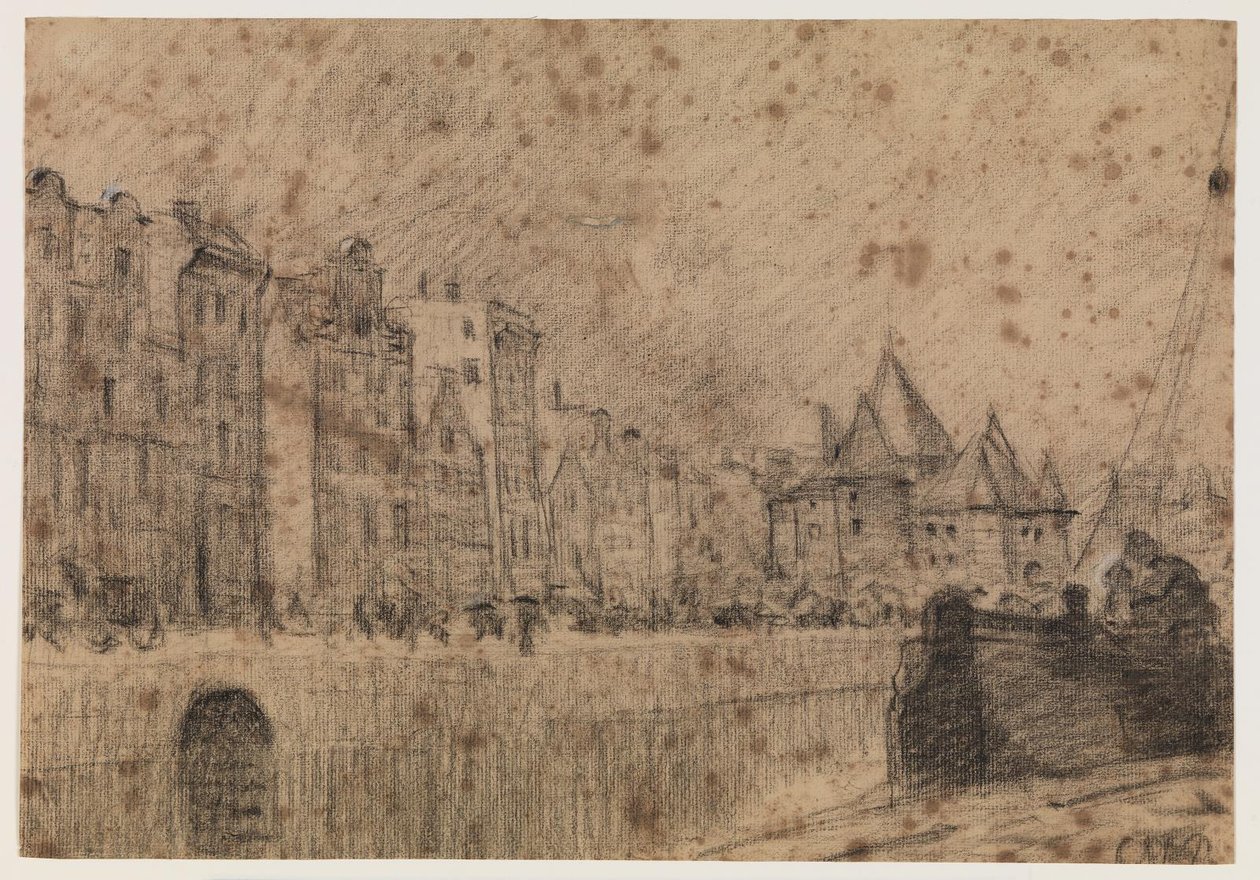 St. Anthonieswaag ve Amsterdam by Christian Mourier Petersen