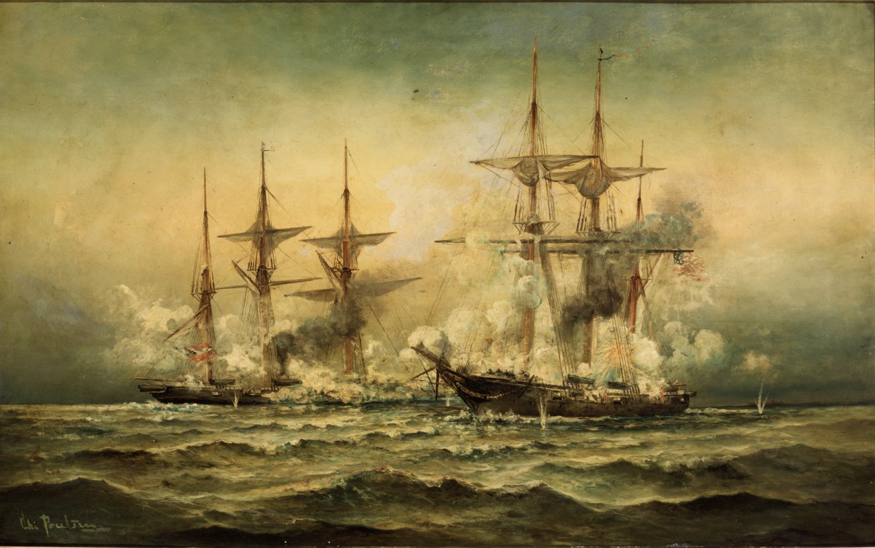 Kearsarge ve Alabama, Fransa
