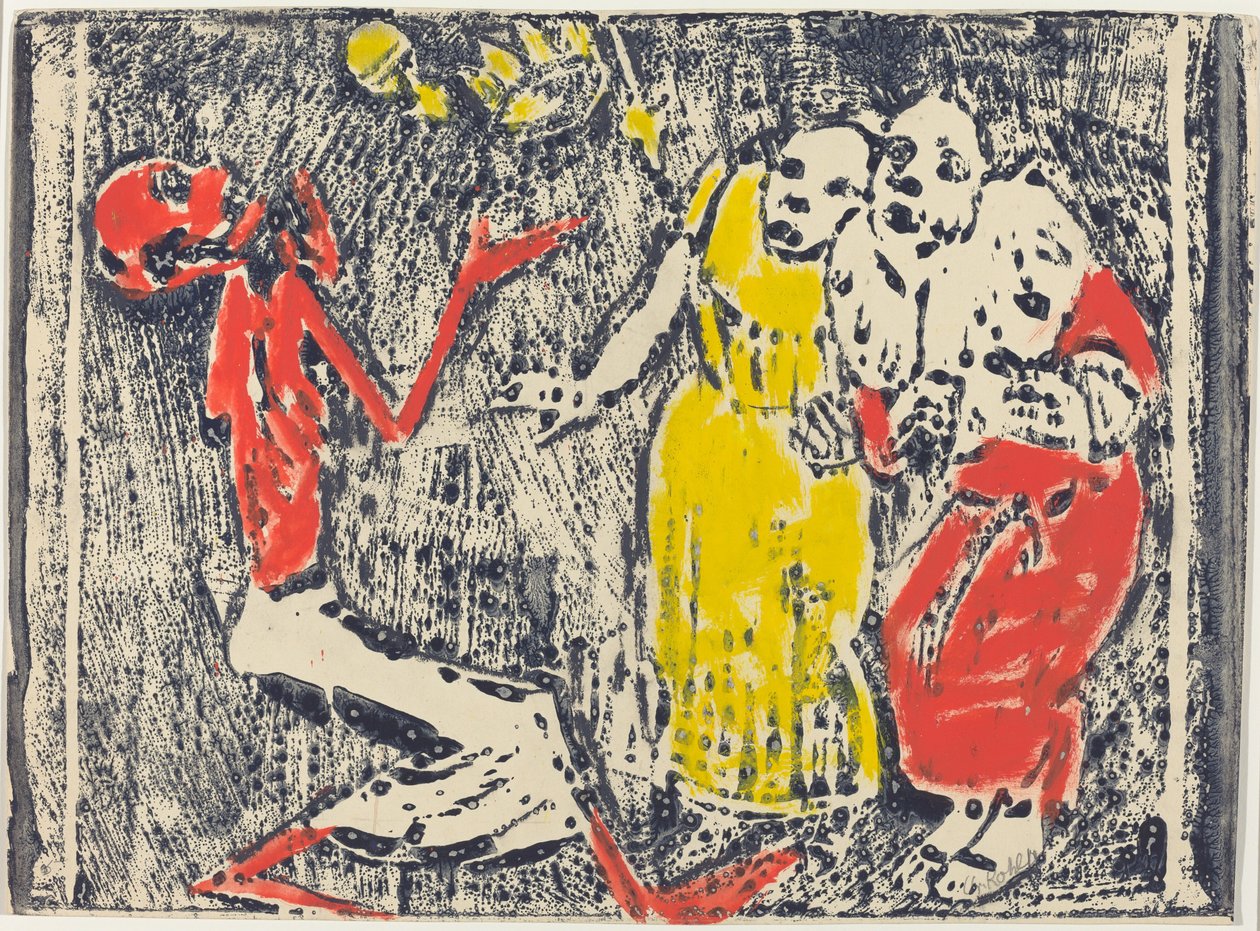 Hokkabaz olarak ölüm by Christian Rohlfs