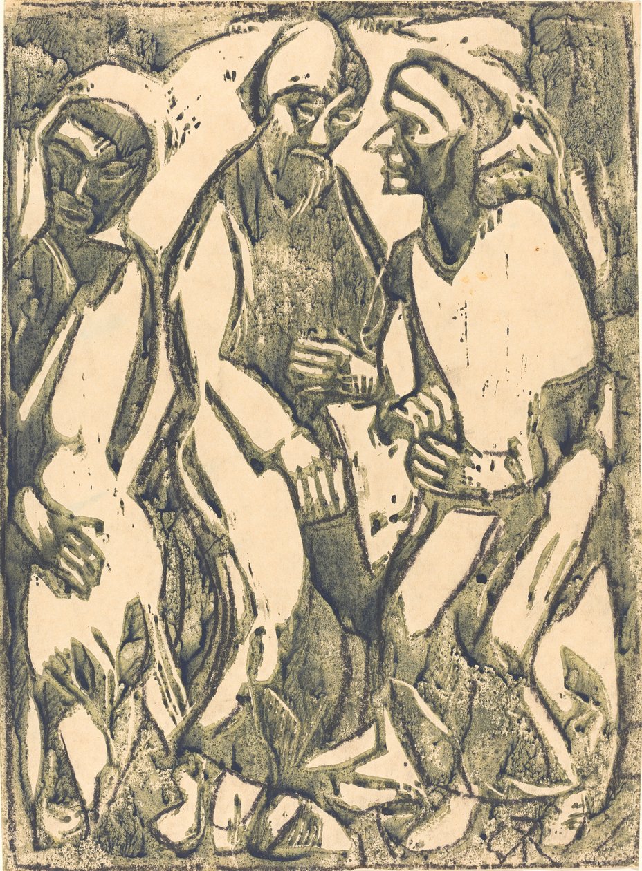 üzerinde düşünme by Christian Rohlfs