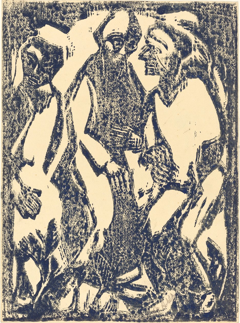 üzerinde düşünme by Christian Rohlfs