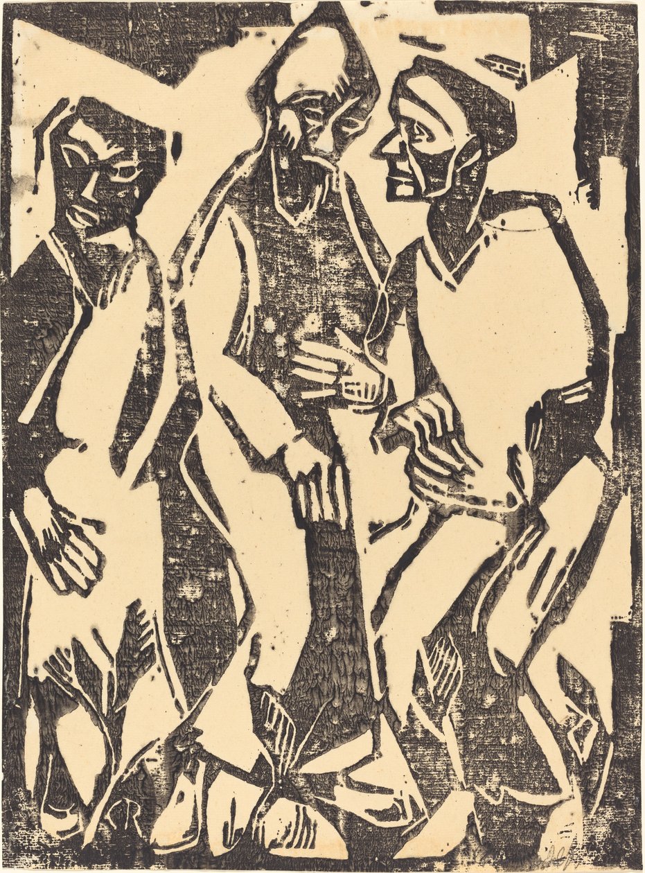 üzerinde düşünme by Christian Rohlfs