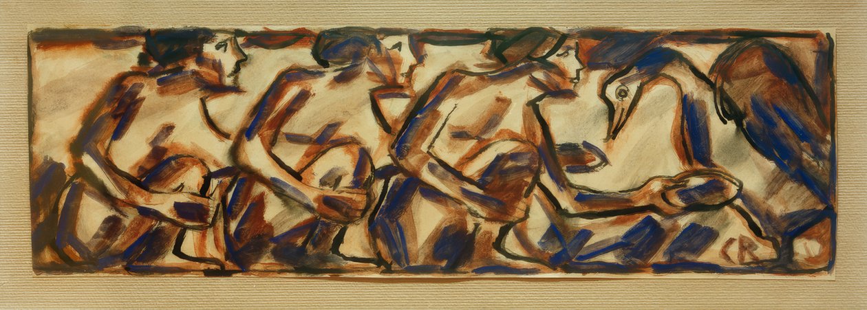 Figürlü patates kızartması by Christian Rohlfs