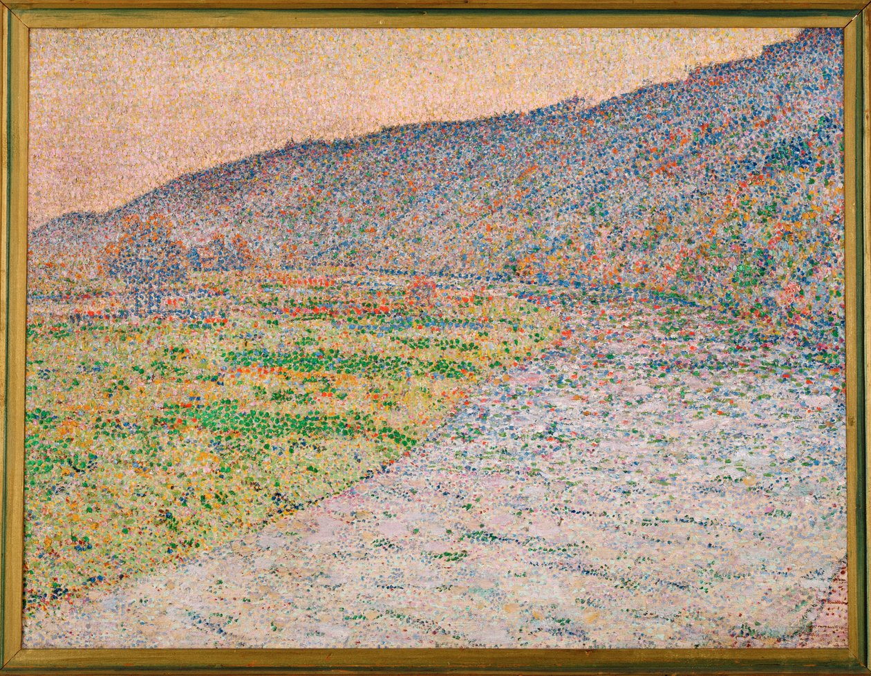 Herdecke yakınlarındaki Ruhr nehri (tuval üzerine resim) by Christian Rohlfs