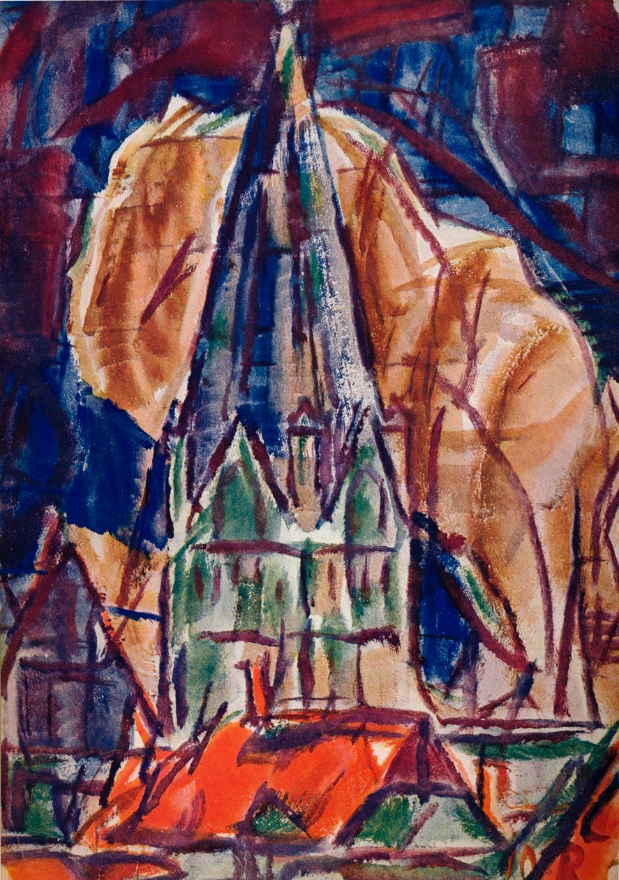 Aziz Patrokus, Soest, c1912 by Christian Rohlfs