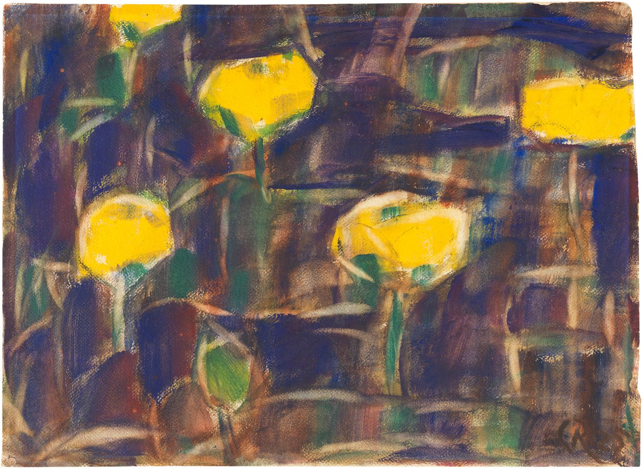 Nilüferler, 1925. by Christian Rohlfs