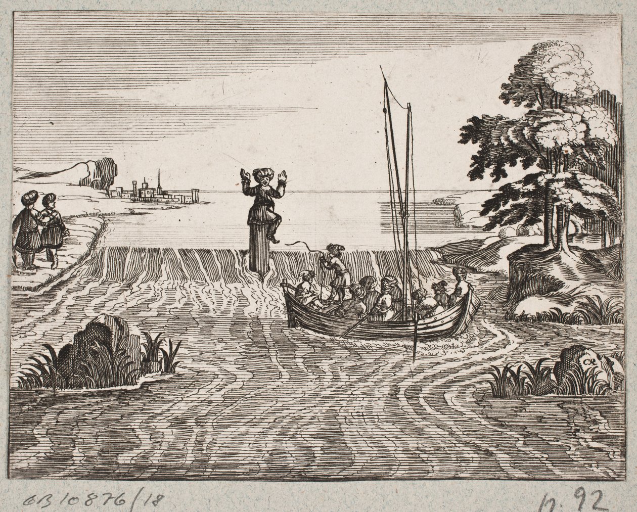 Adam Olearius til illüstrasyon, “Dahice Şair Schich Saadi tarafından Farsça Rosenthal […]”, Schleswig 1660 by Christian Rothgiesser