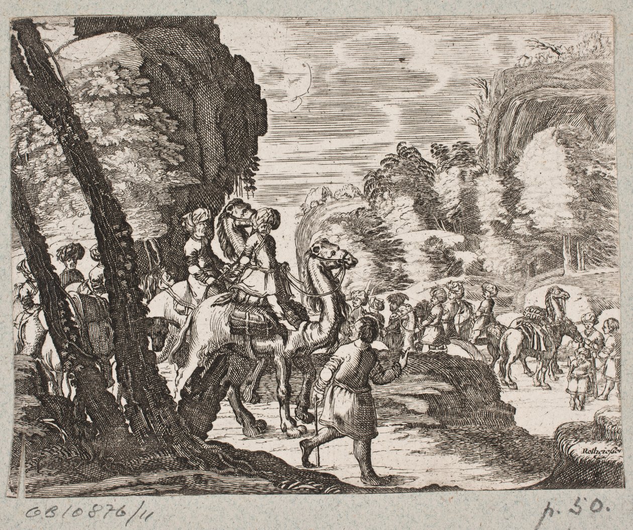 Adam Olearius til illüstrasyon, “Dahice bir şair Schich Saadi tarafından Farsça Rosenthal […]”, Schleswig 1660 by Christian Rothgiesser