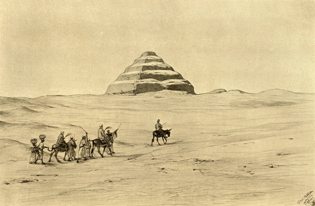 Kahire yakınlarındaki Saqqara