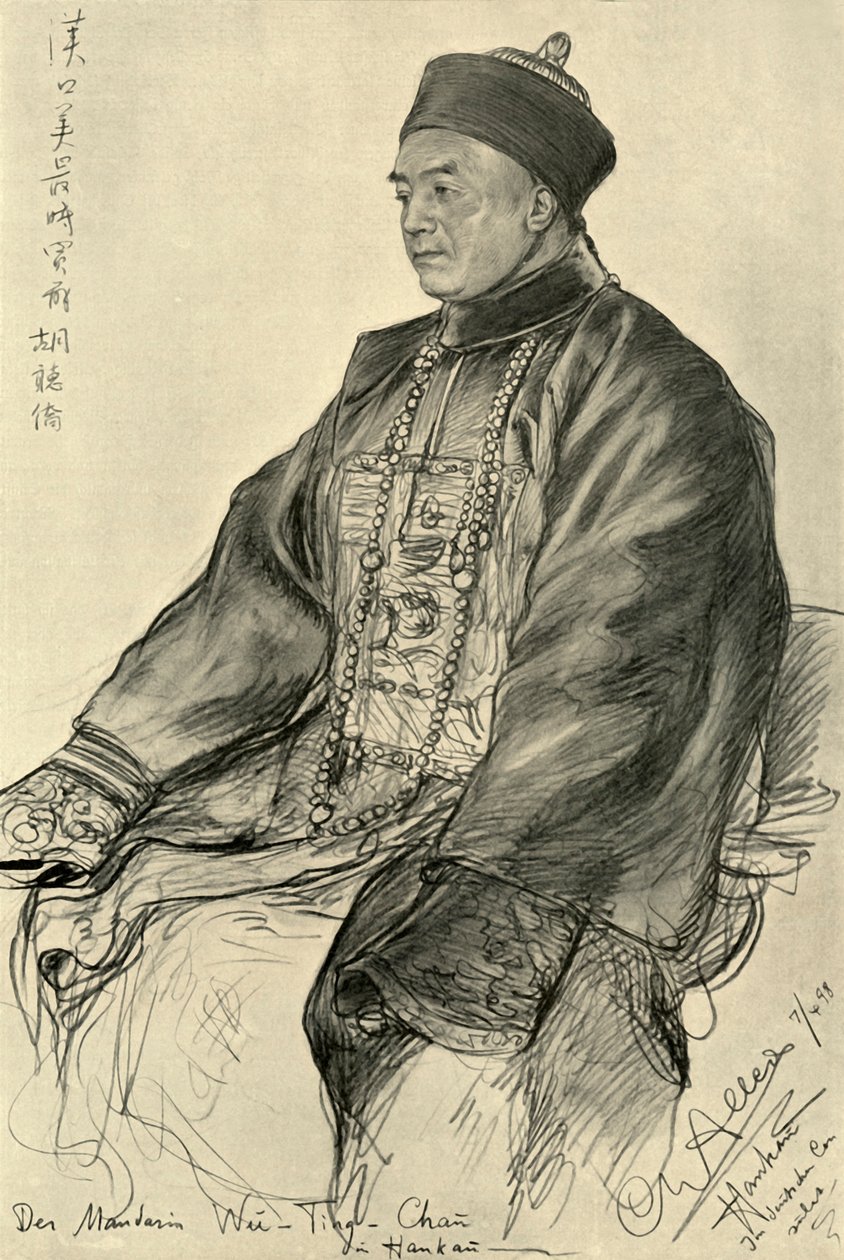 w U-ting-cha U, Mandarin, Hankow, 1898. by Christian Wilhelm Allers