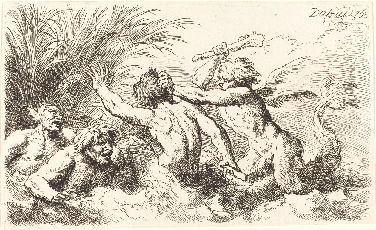 Tritonlarla Savaşmak by Christian Wilhelm Ernst Dietrich