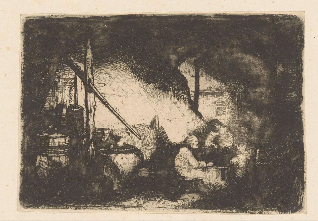 Masada üç rakam by Christian Wilhelm Ernst Dietrich