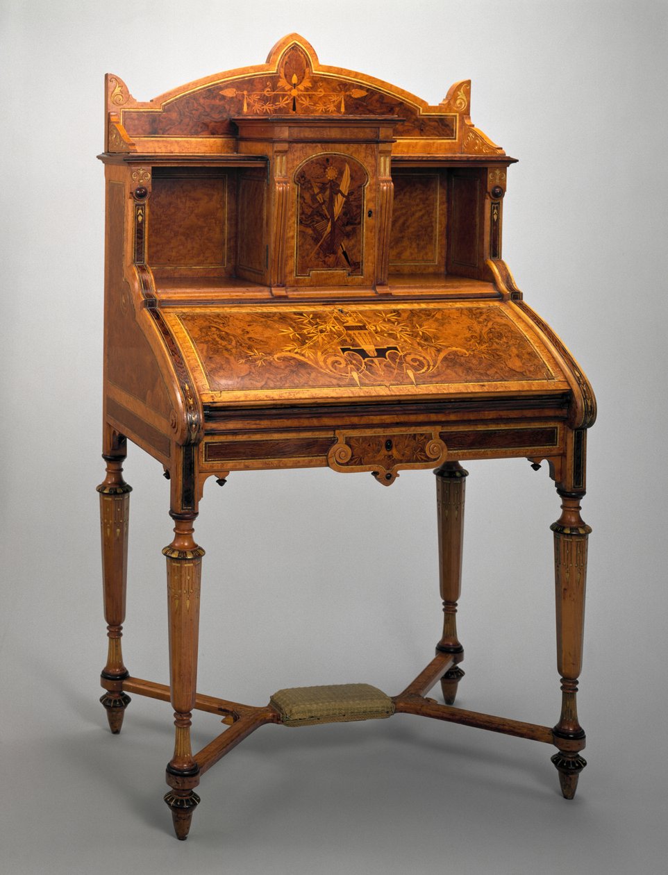 Masa, Herter Brothers Company, 1869-71 (ahşap) by Christian and Gustave 1830 98 Herter