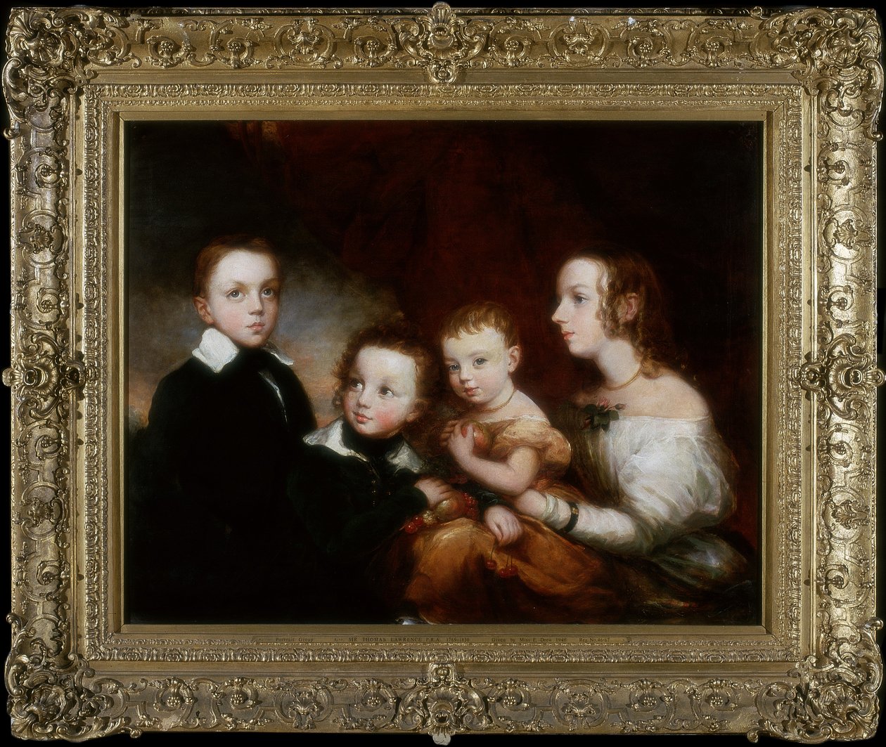 Bir Grup Çocuk, c.1850 by Christina Robertson