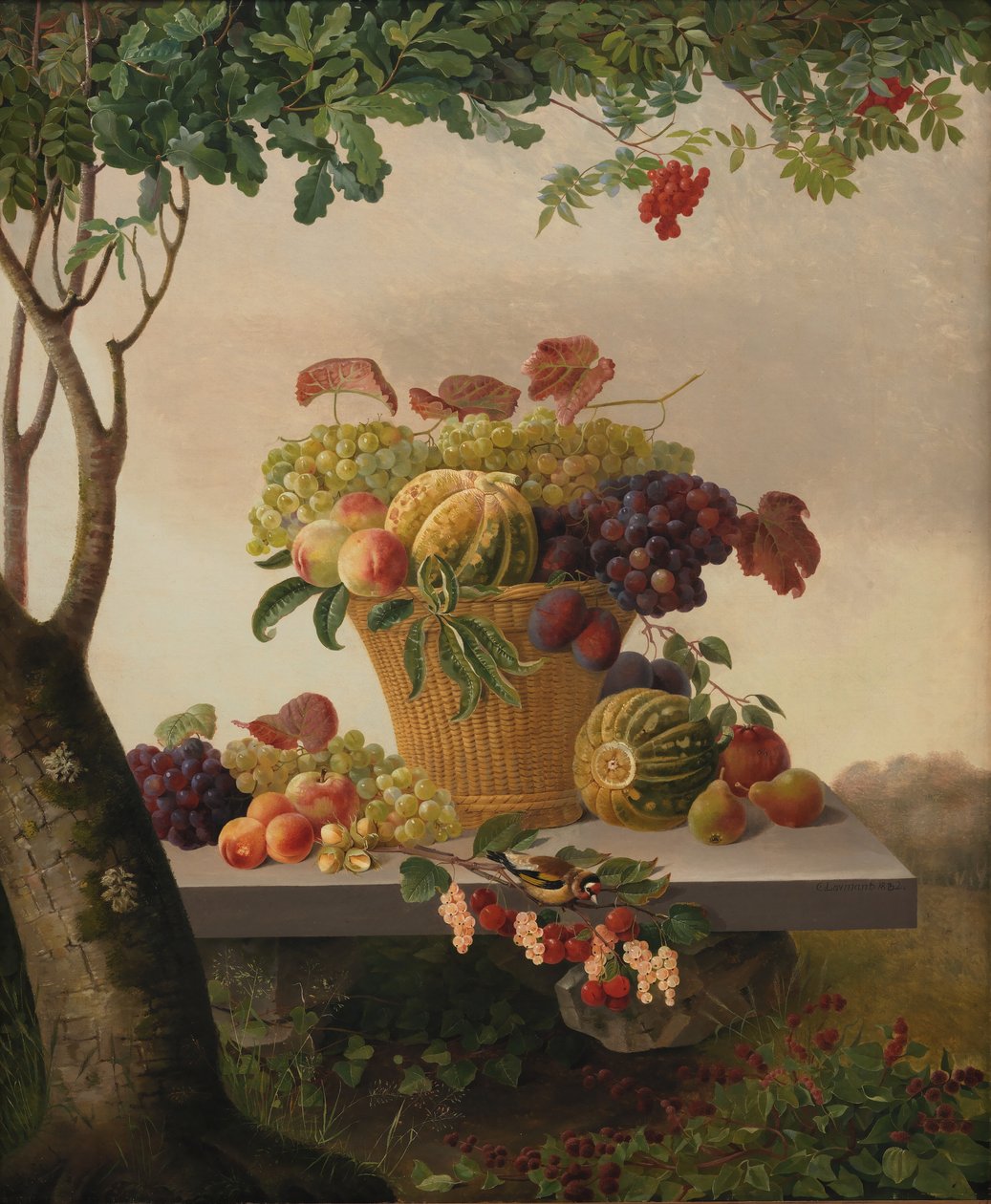 Peyzajda Meyve Sepeti by Christine Løvmand