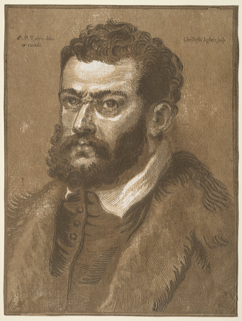 Sakallı Bir Adamın Büstü (Doge Giovanni Cornaro) by Christoffel Jegher
