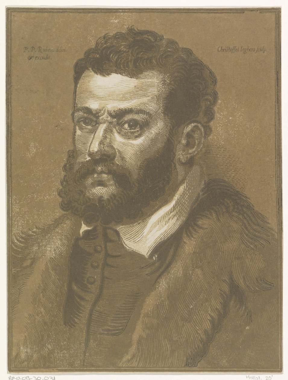 Portret van Giovanni I Cornaro by Christoffel Jegher