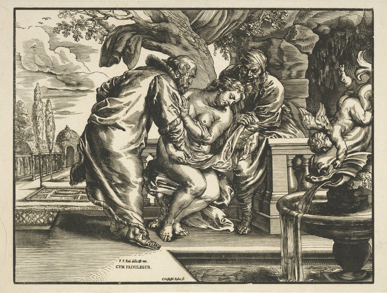 Susanna ve Yaşlılar by Christoffel Jegher