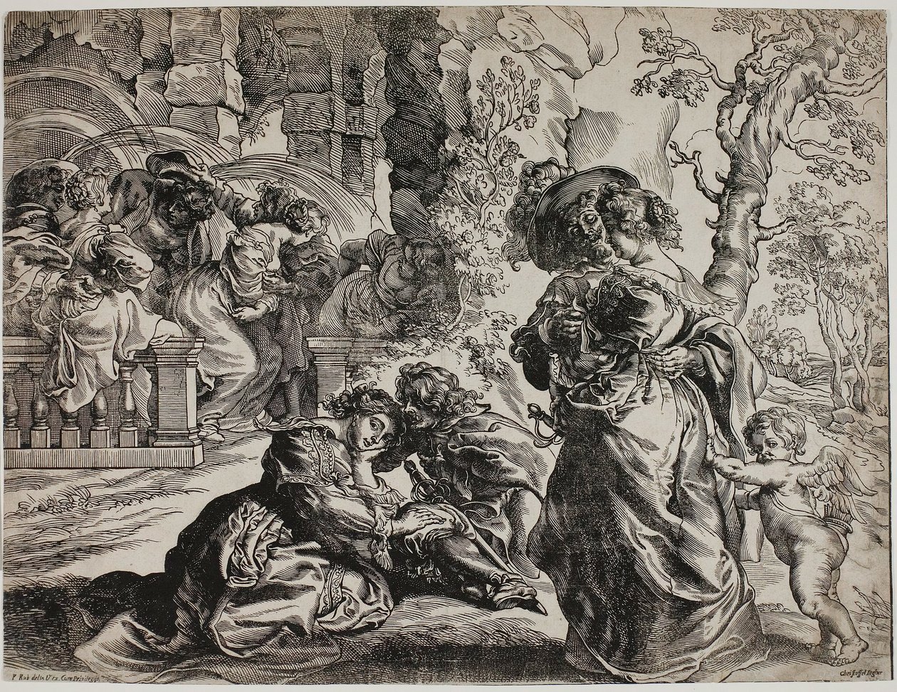 Aşk Bahçesi, Sağ Yarı by Christoffel Jegher