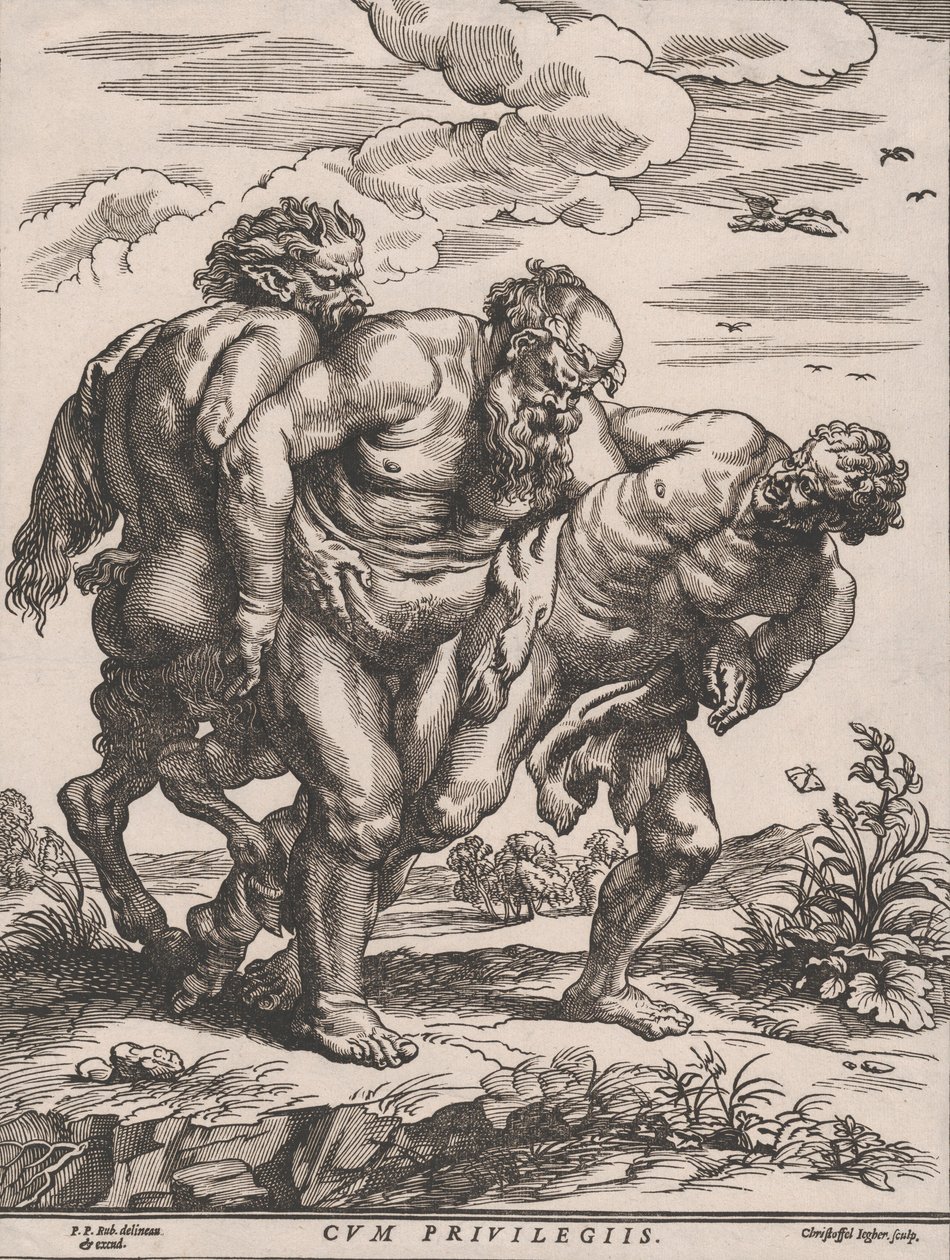 Silenus Yürüyüşü, M.Ö. 1652 by Christoffel Jegher