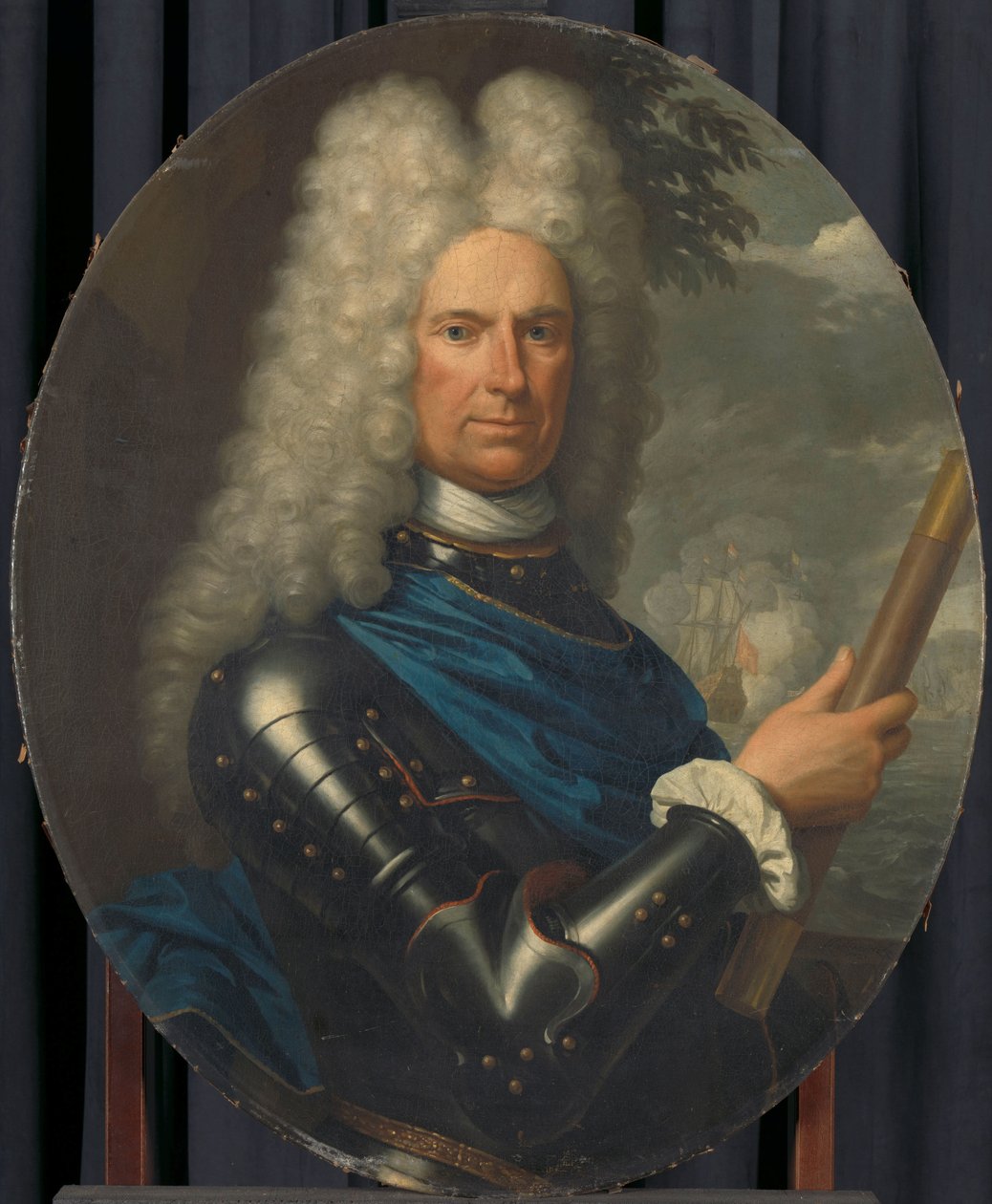 Tuğamiral Arent van Buren'in portresi by Christoffel Lubienitzki