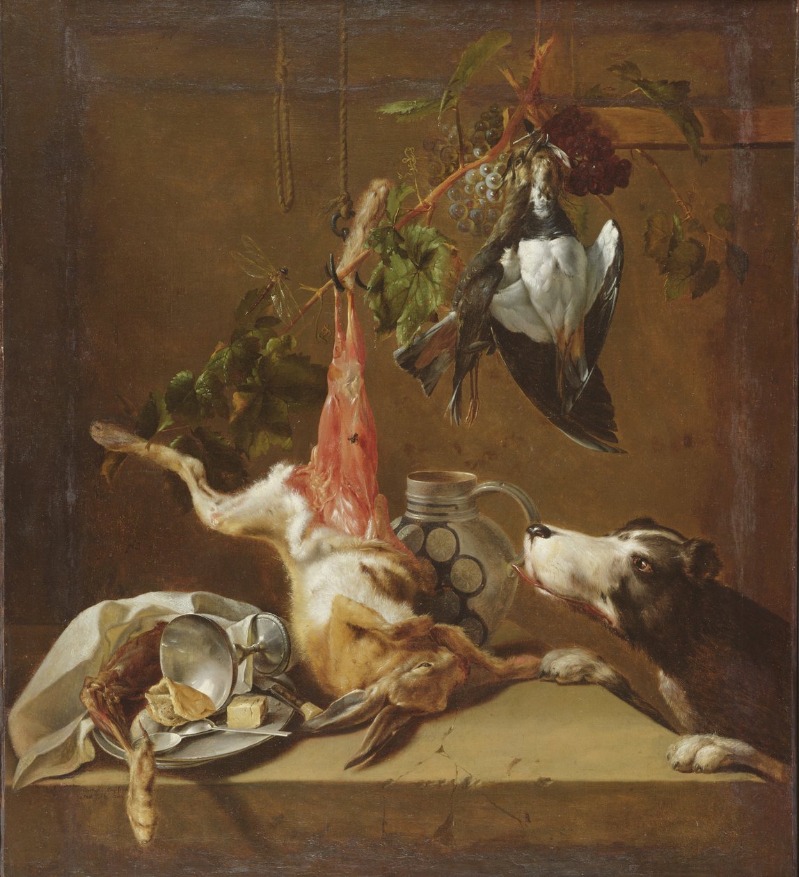 av köpeği ve oyun by Christoffel Puytlinck