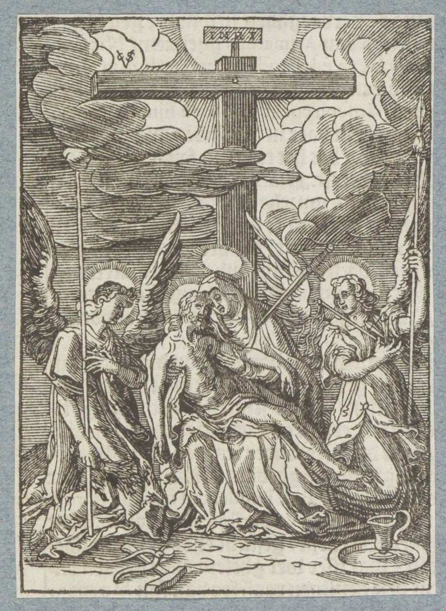 İsa'nın titremesi by Christoffel van Sichem (II)