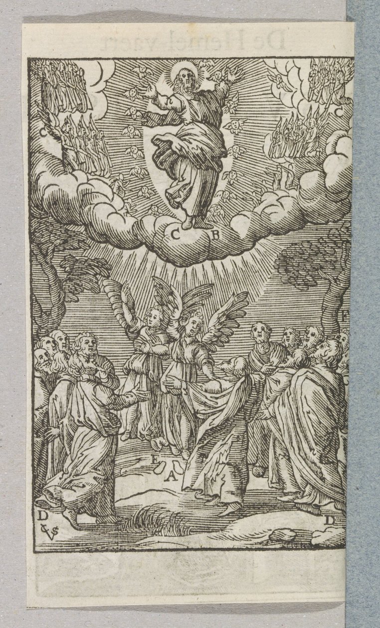 İsa'nın Yükselişi by Christoffel van Sichem (II)
