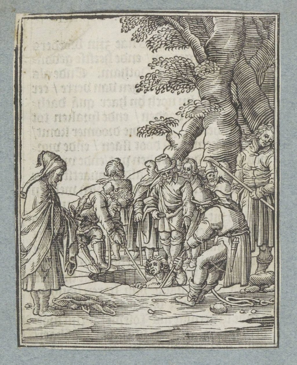 Yusuf kardeşleri tarafından kuyudan çıkarılır. by Christoffel van Sichem (II)