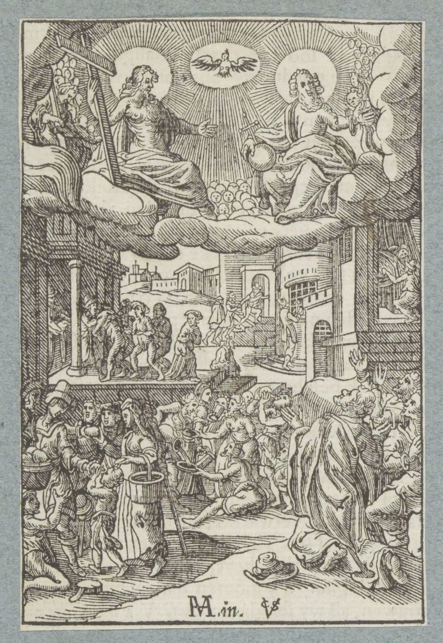 Cennetteki Babamız, adın kutsal olsun by Christoffel van Sichem (II)