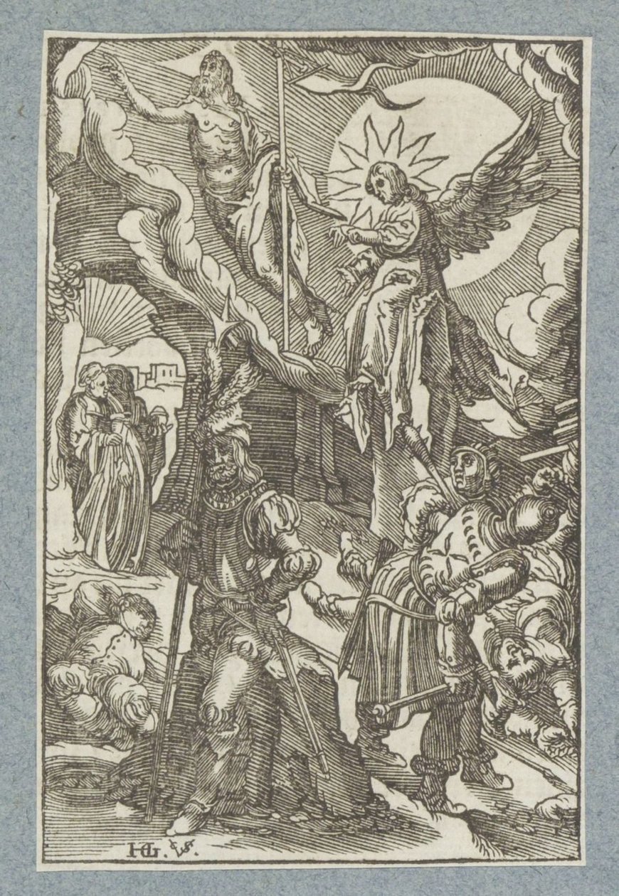 İsa'nın Dirilişi by Christoffel van Sichem (II)