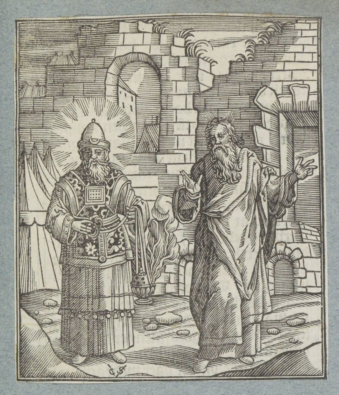 rahip kıyafeti by Christoffel van Sichem (II)