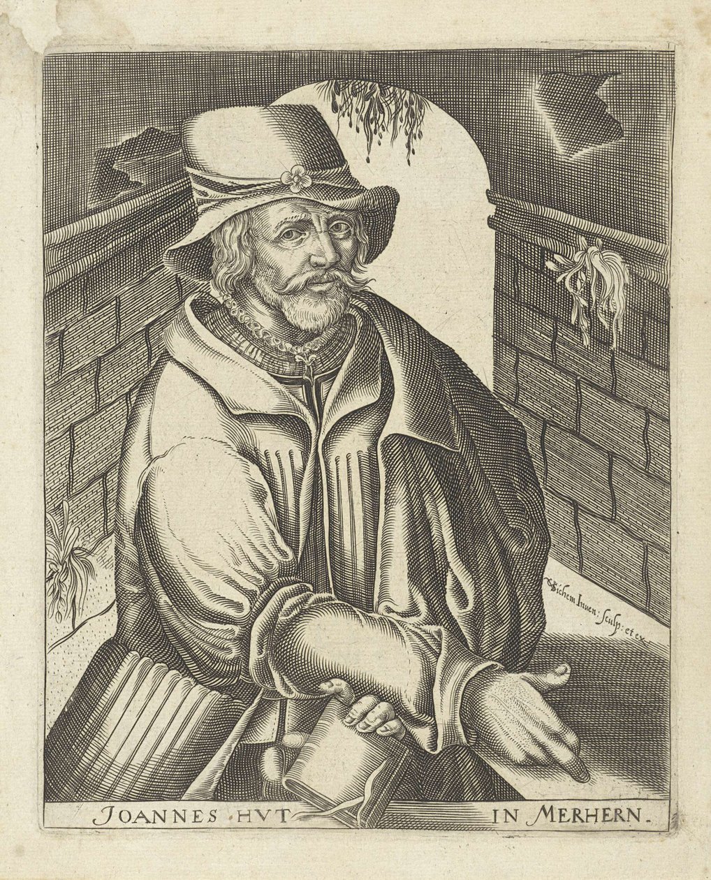 John Hus, Merhern, c. 1650 by Christoffel van Sichem