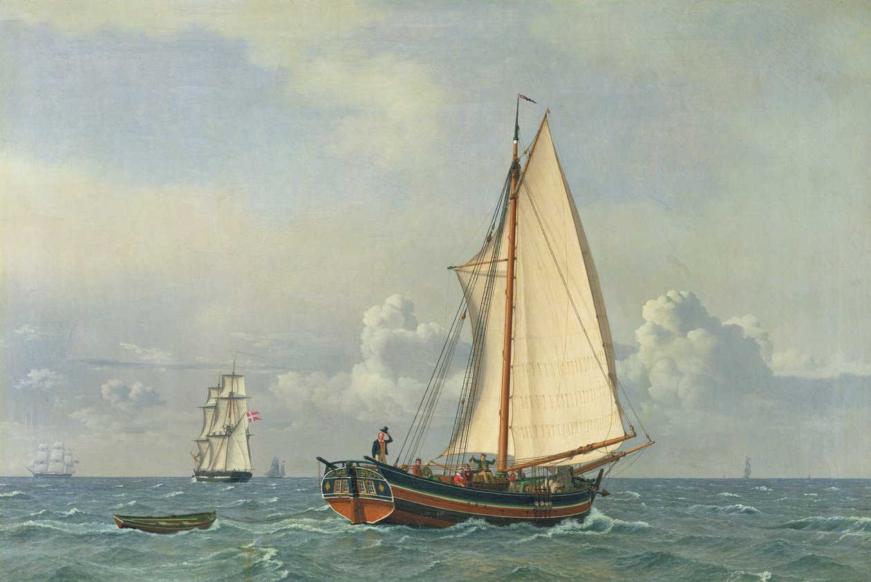 Deniz, 1831 by Christoffer Wilhelm Eckersberg
