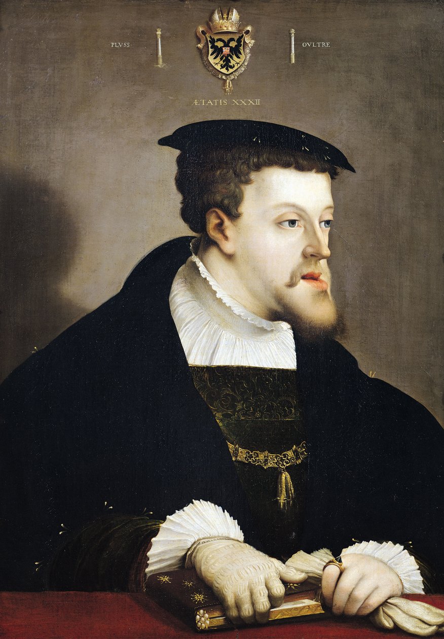 Charles V (1500-58) Holy Roman Emperor  by Christoph Amberger