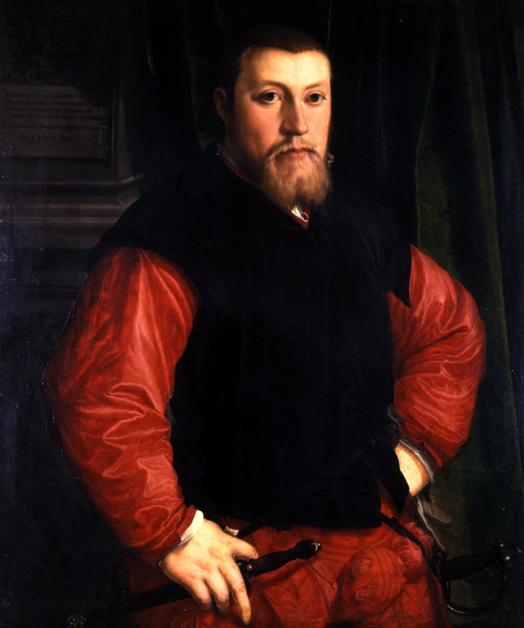 Hieronymus Sulczer, 1542 by Christoph Amberger