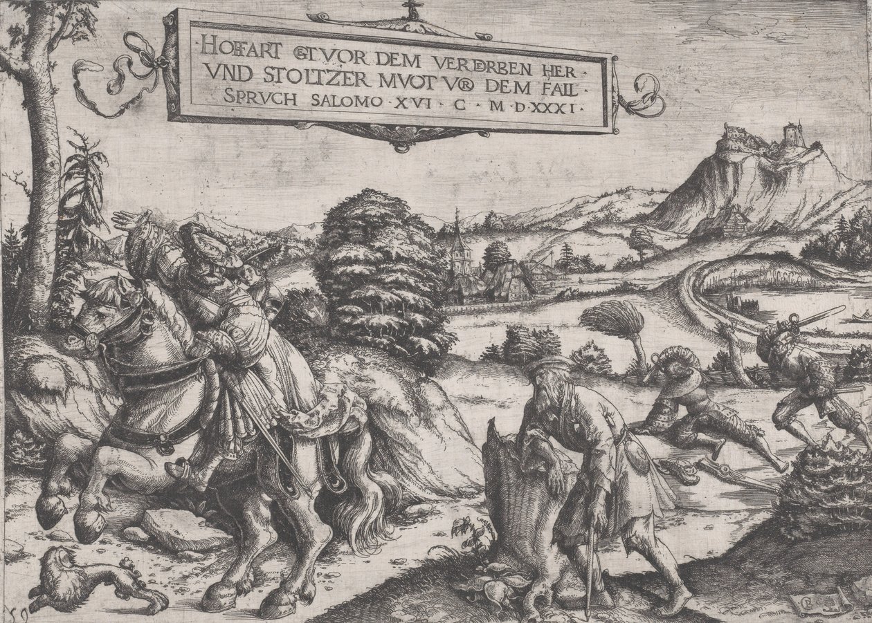 Gurur düşmeden önce, 1531. by Christoph Bockstorffer