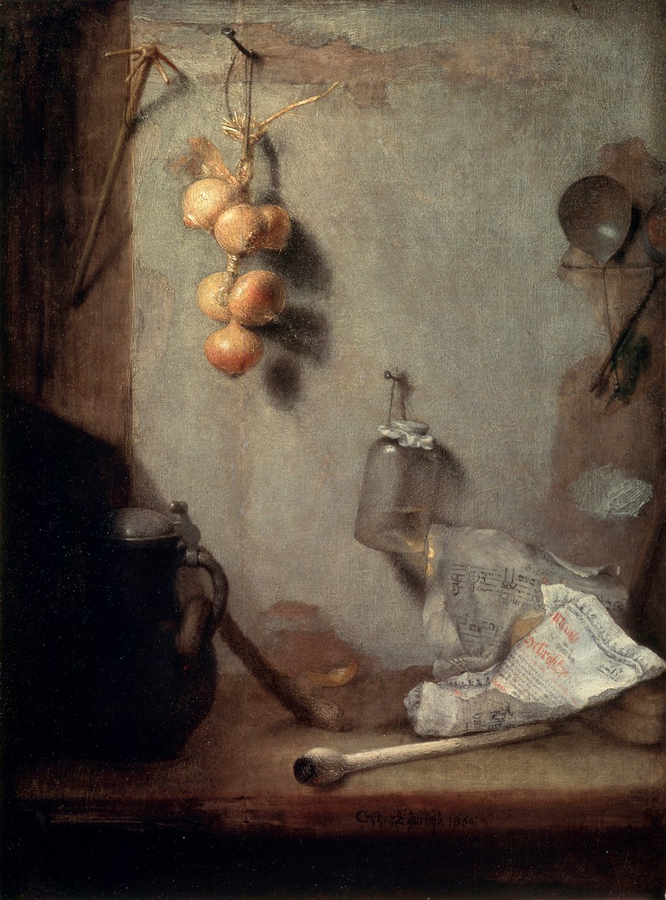 Natürmort, 1660 by Christoph Paudiss