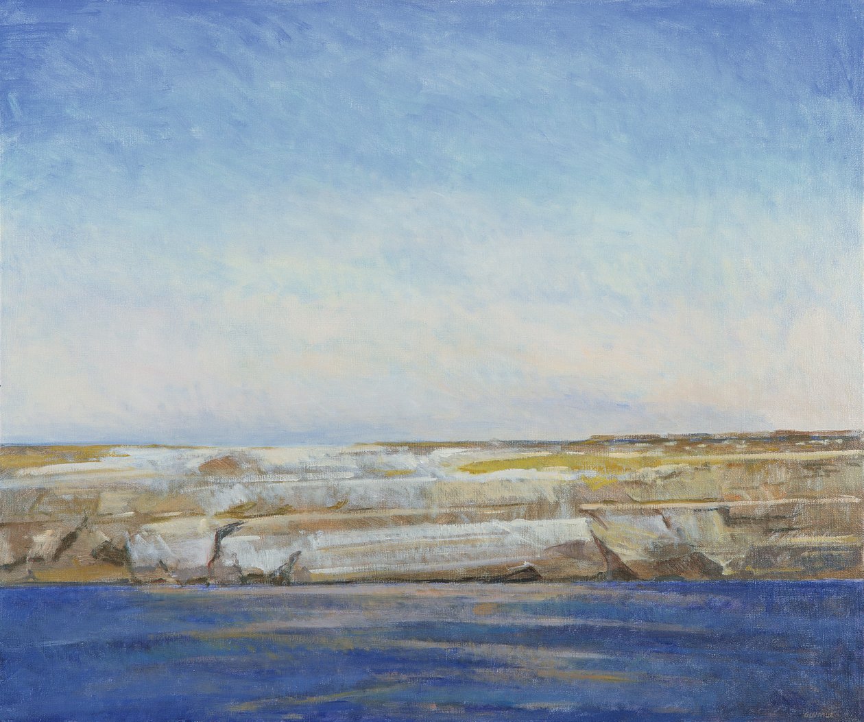 Sahil şeridi, Gozo by Christopher Glanville