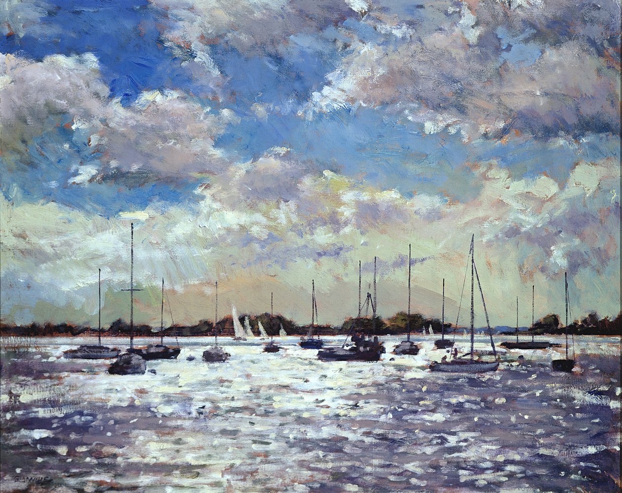 Akşam Işığı, Morbihan Körfezi, 2002 by Christopher Glanville