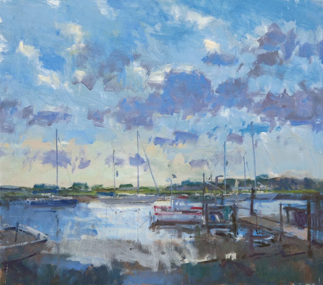 Southwold Akşamı, 2012 by Christopher Glanville
