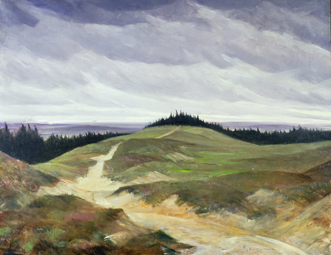 kumlu yol by Christopher Richard Wynne Nevinson