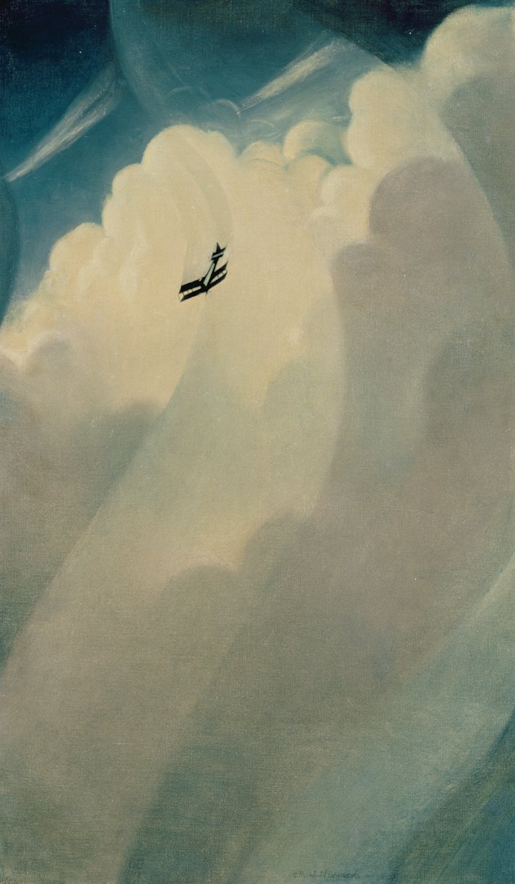 Spiral İniş by Christopher Richard Wynne Nevinson