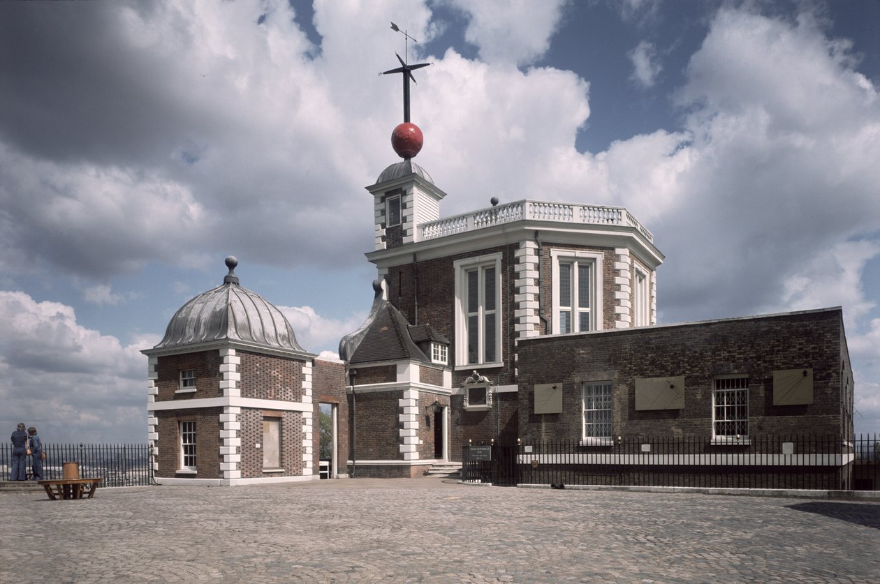 Eski Kraliyet Gözlemevi, Greenwich, 1675 by Christopher Wren