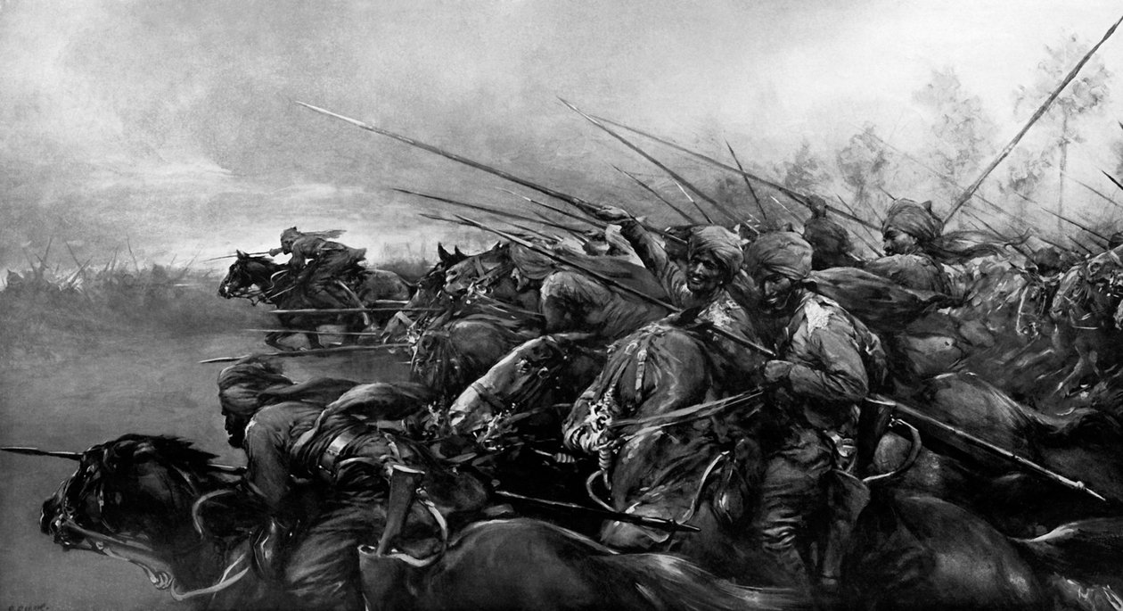 Bengal Lancerları iş başında by Christopher Clark