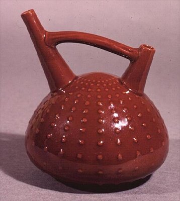 Deniz kestanesi gemisi, Linthorpe, c.1879-83 (toprak) by Christopher Dresser