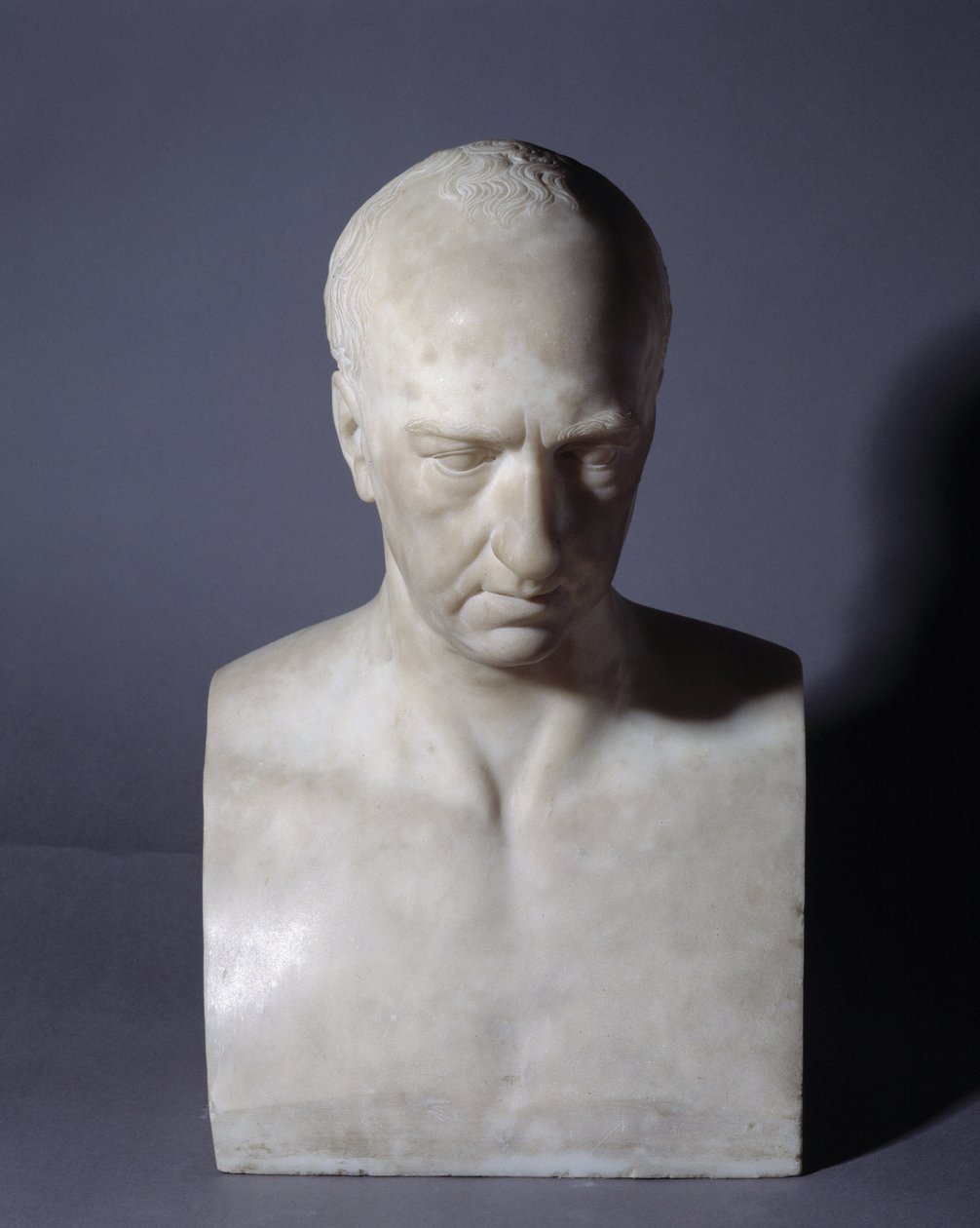 İskoç ressam Gavin Hamilton'u tasvir eden büst (1723-1798) by Christopher Hewetson