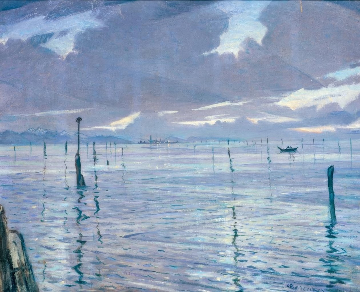 Torcello, Venedik) by Christopher Richard Wynne Nevinson