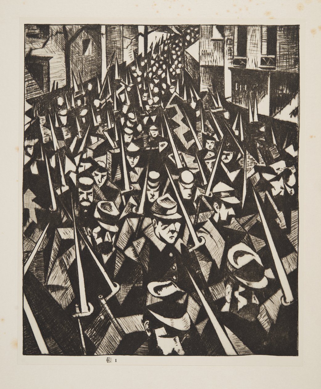 Bir Şafak by Christopher Richard Wynne Nevinson